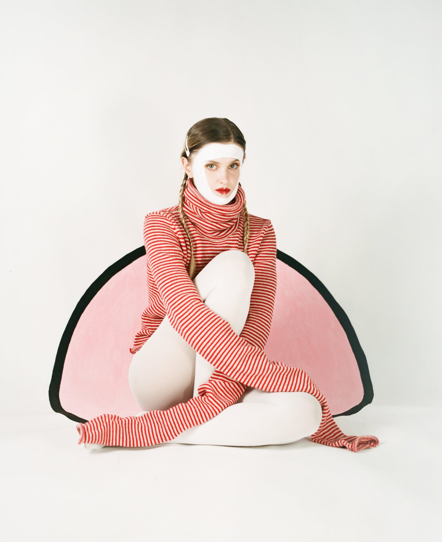 Stripy DoubleSnood Top