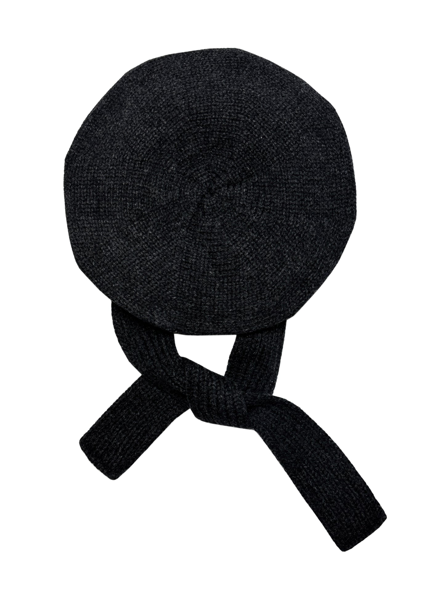 Sack hat in charcoal