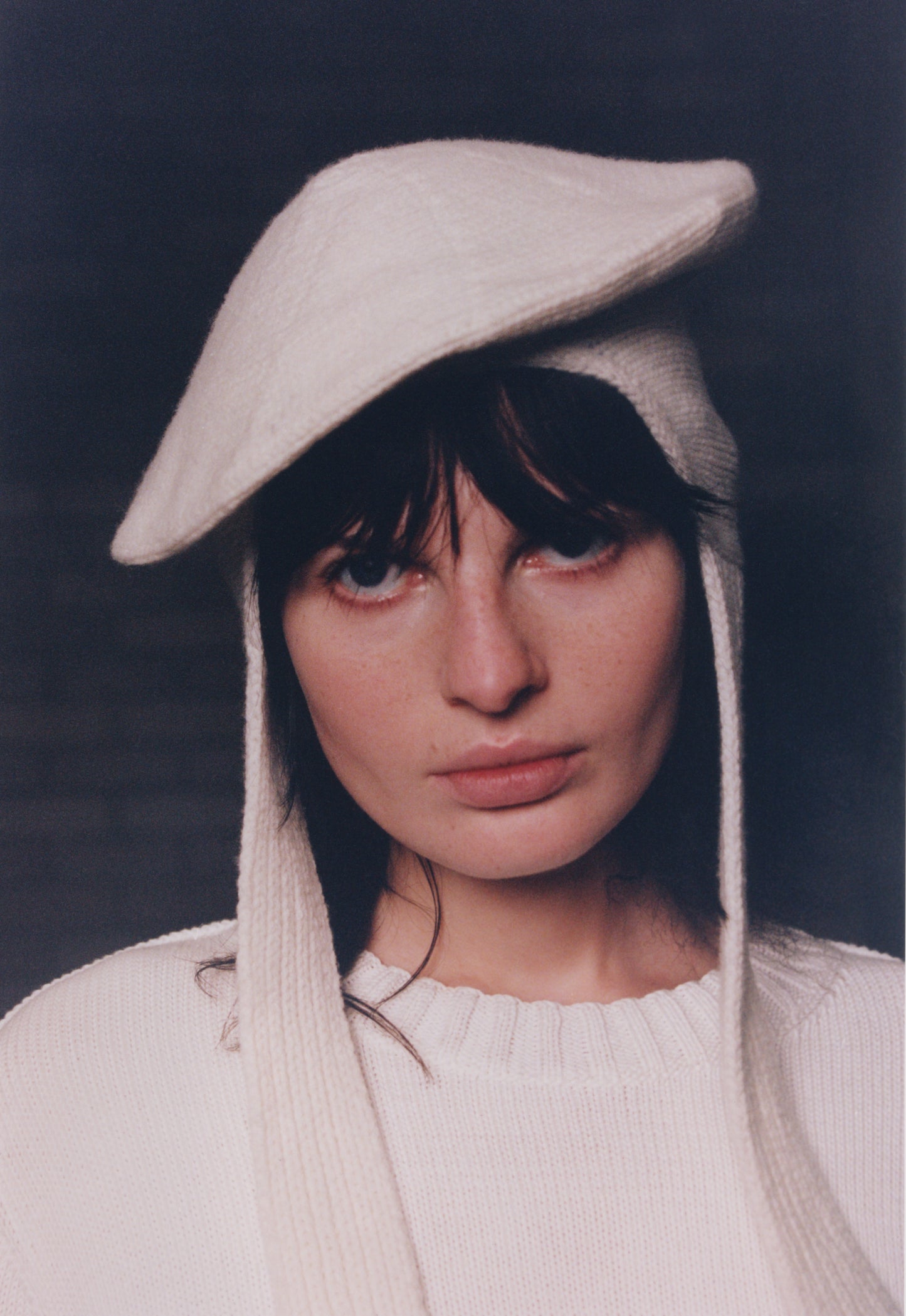 Classic hat in ecru
