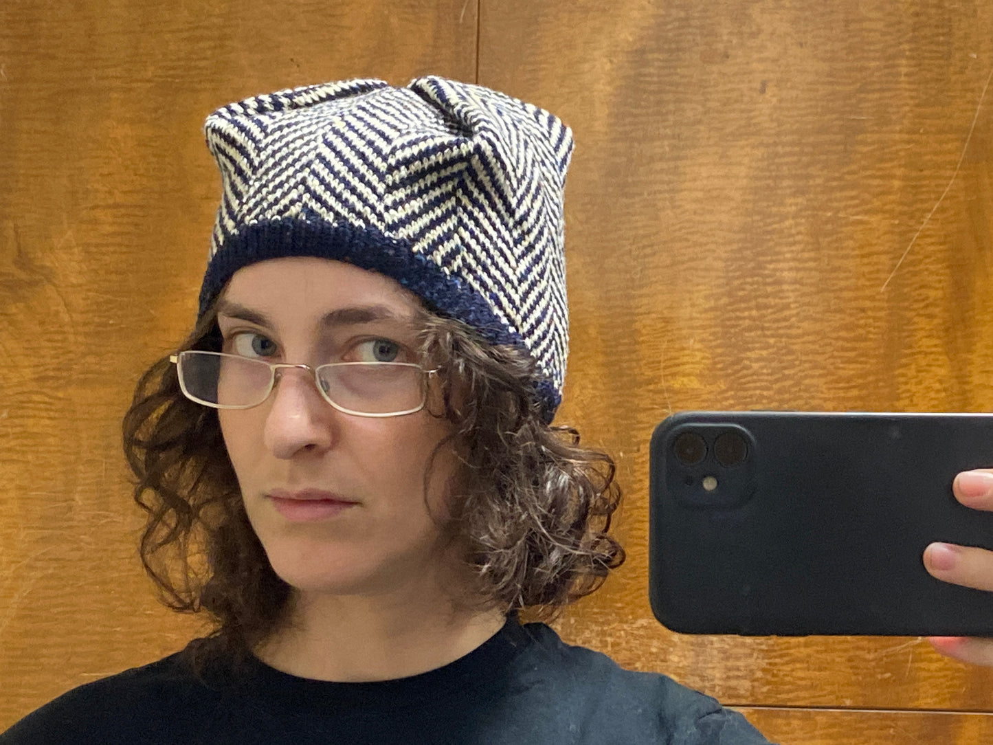 Herringbone Dumpling Hat