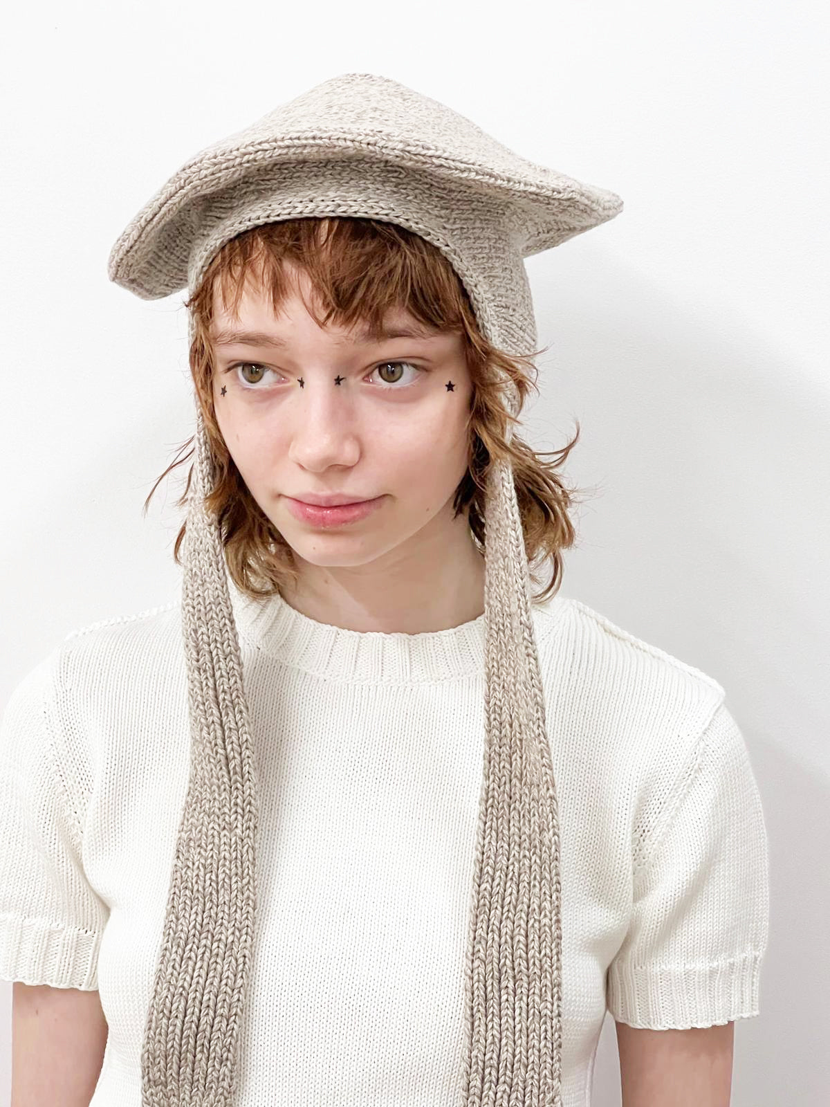 Classic Hat in tweed beige