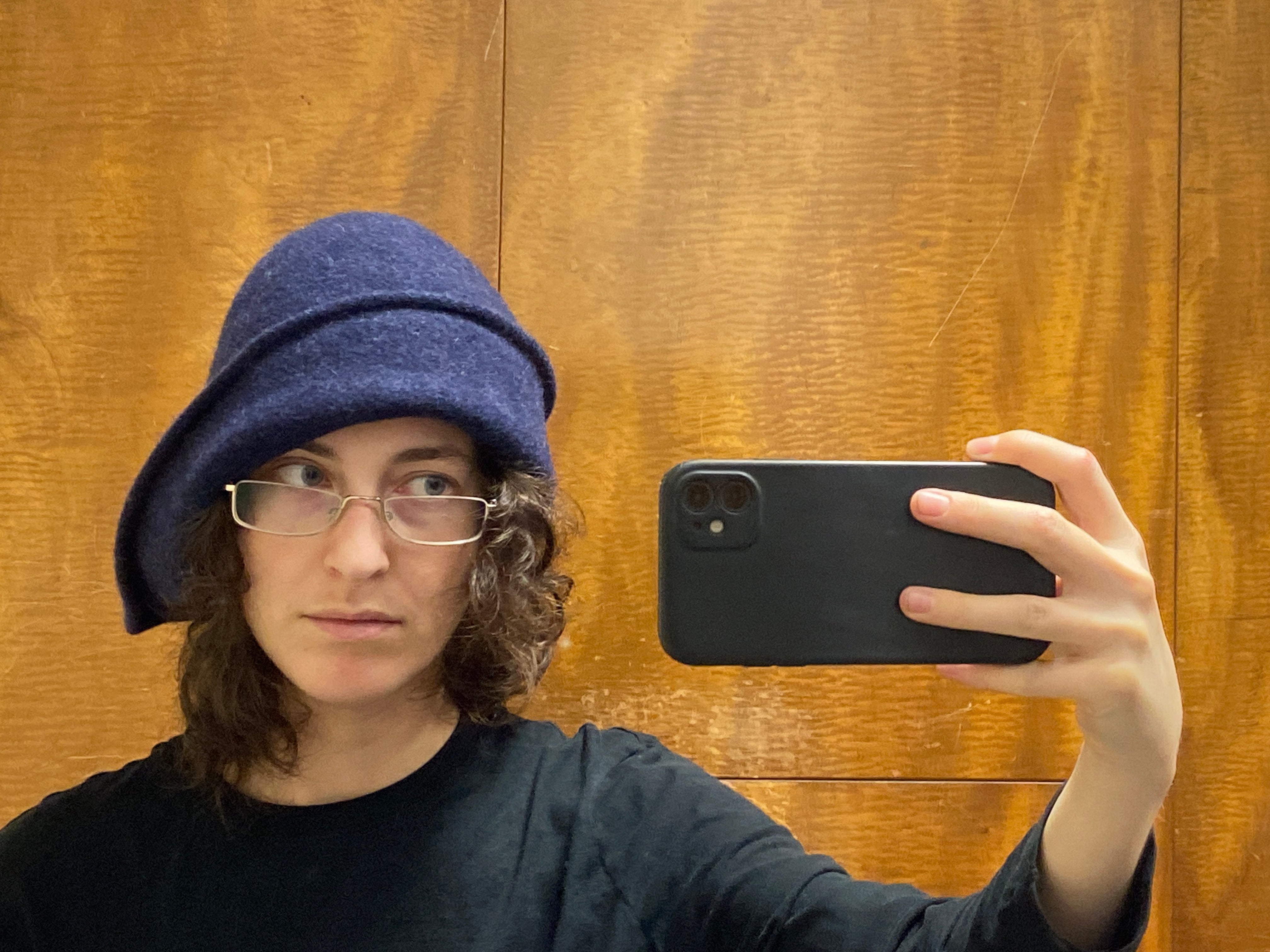 Felted Flap Hat – Ilana Blumberg