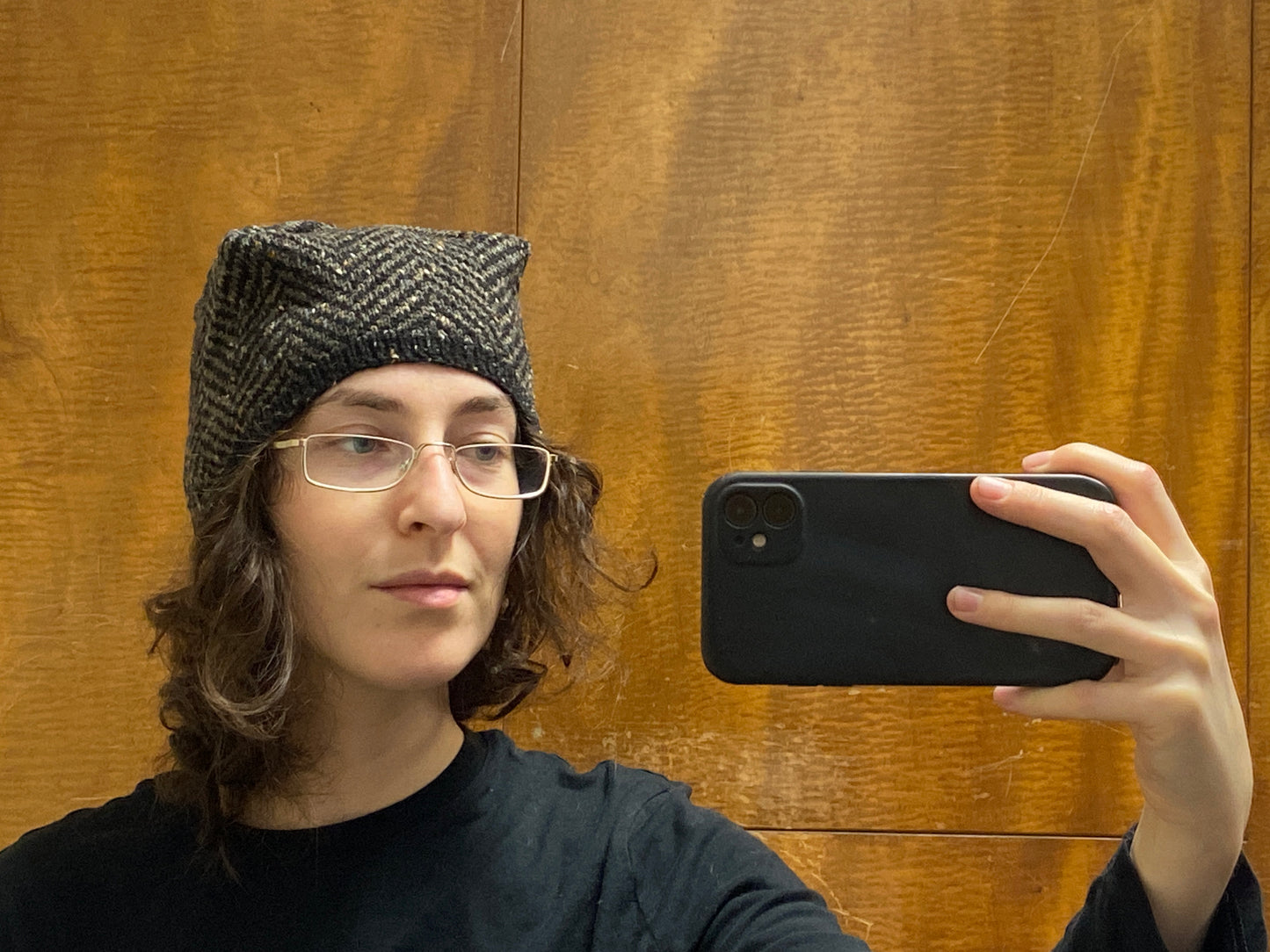 Herringbone Dumpling Hat