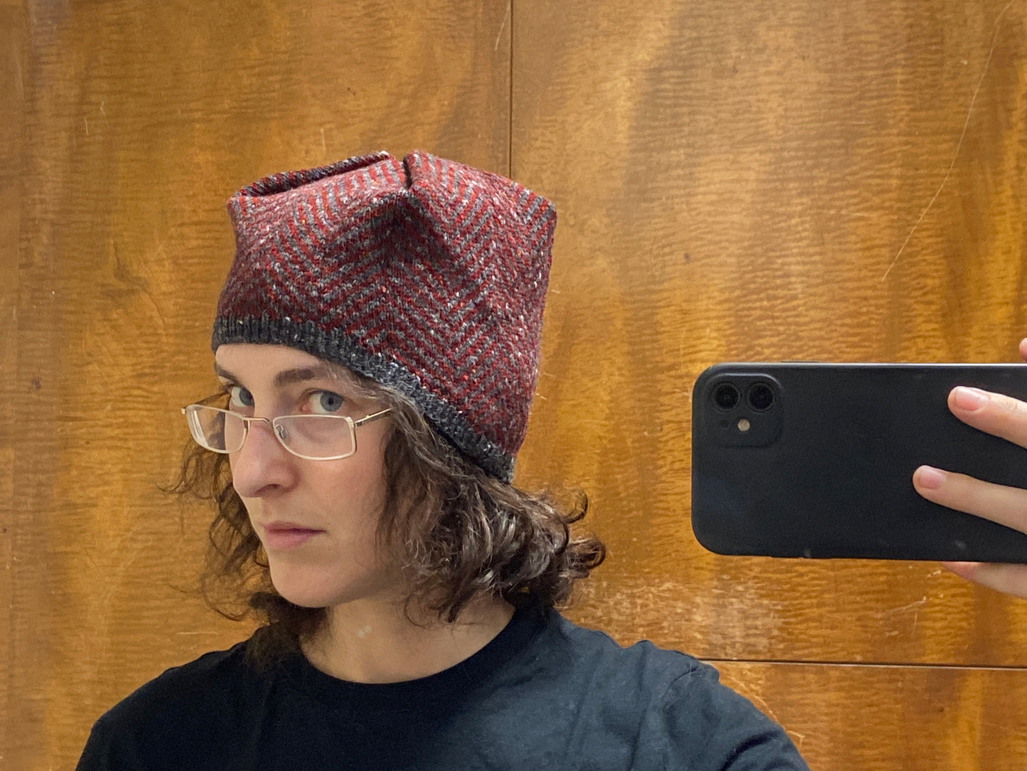 Herringbone Dumpling Hat