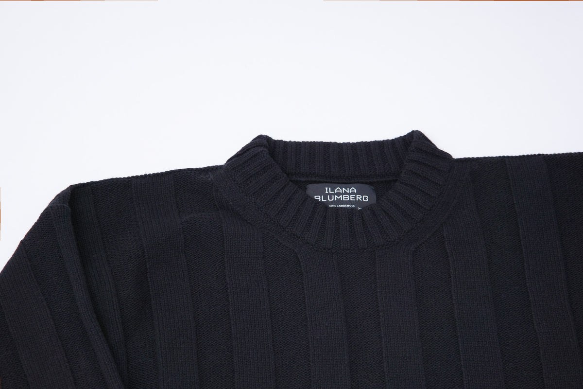 Wide-Rib Sweater
