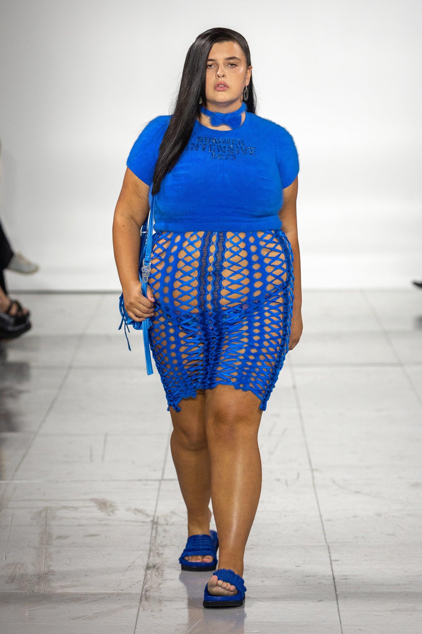 Construction for Sinead O'Dwyer, Squiggle dress with Cut-outs throughout