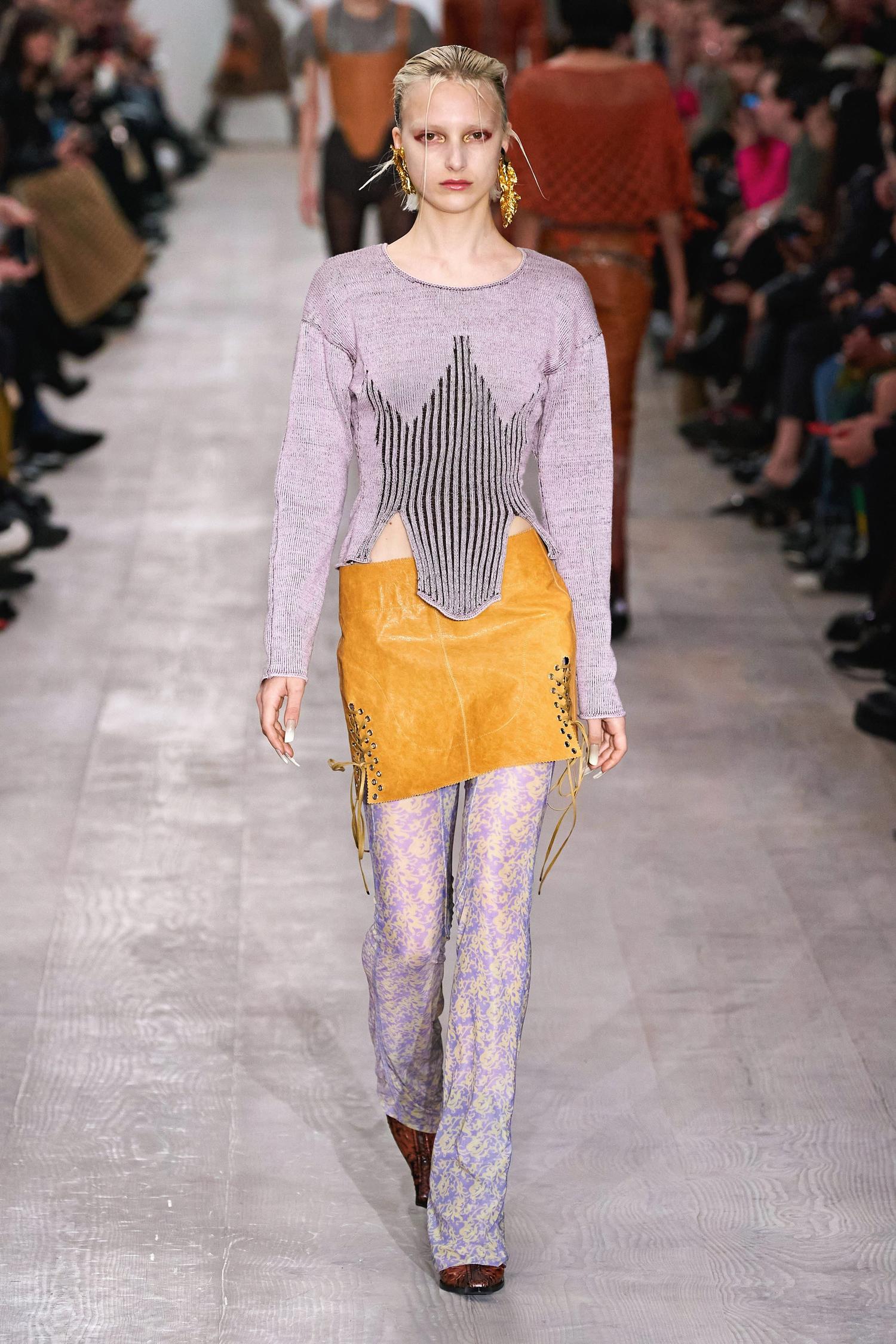 Knit top development for Charlotte Knowles