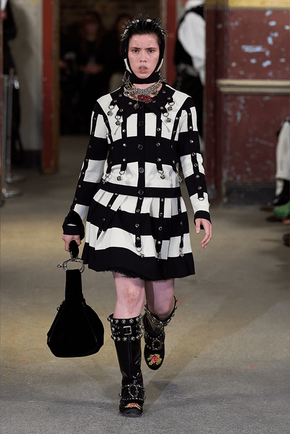 Bespoke knitwear for Chopova Lowena