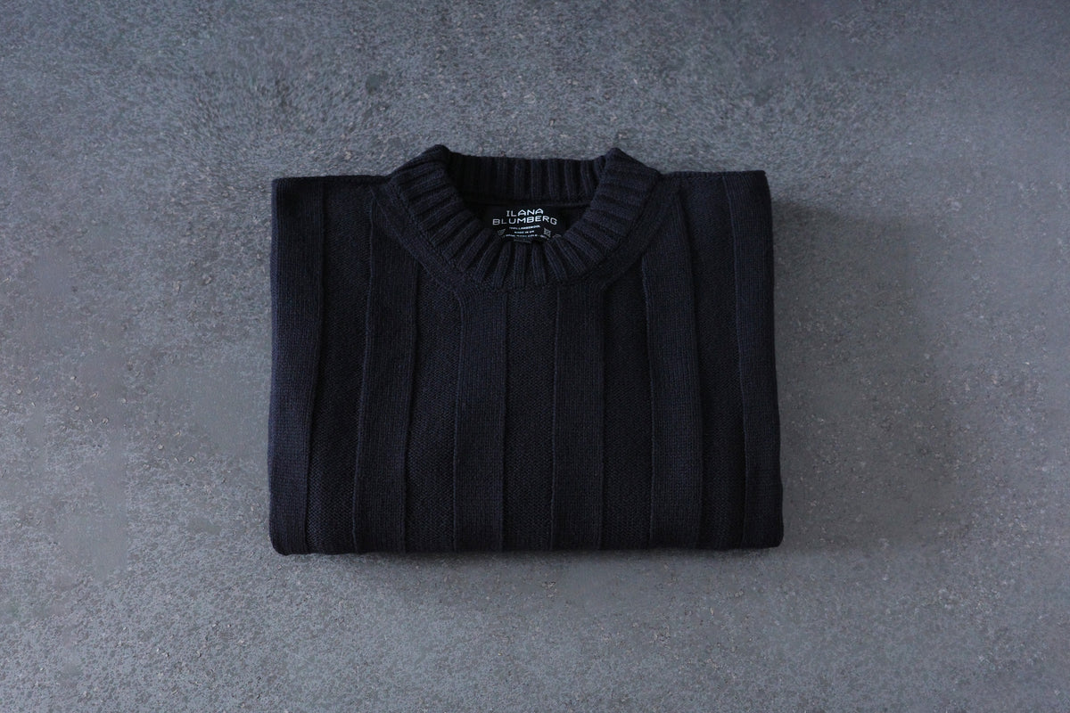 Wide-Rib Sweater
