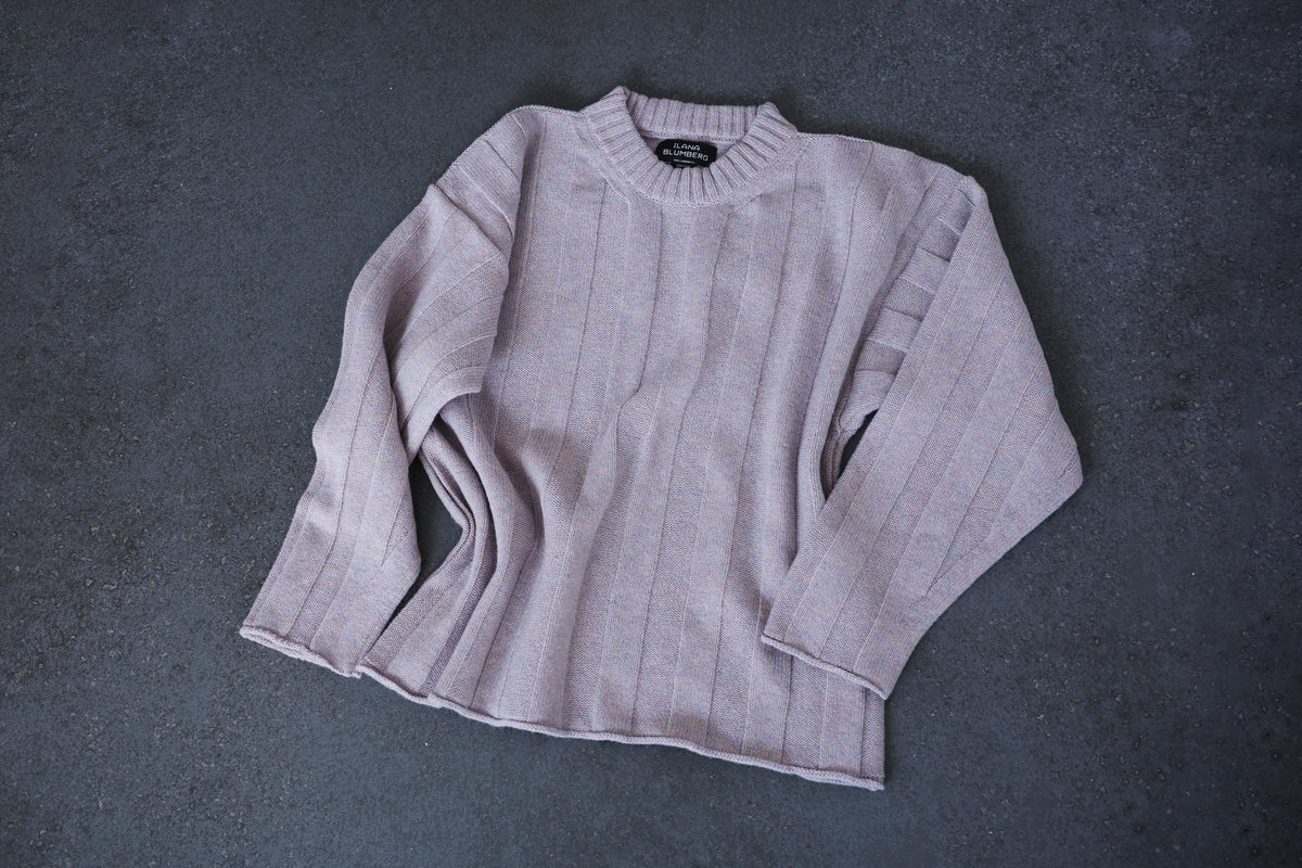 Wide-Rib Sweater