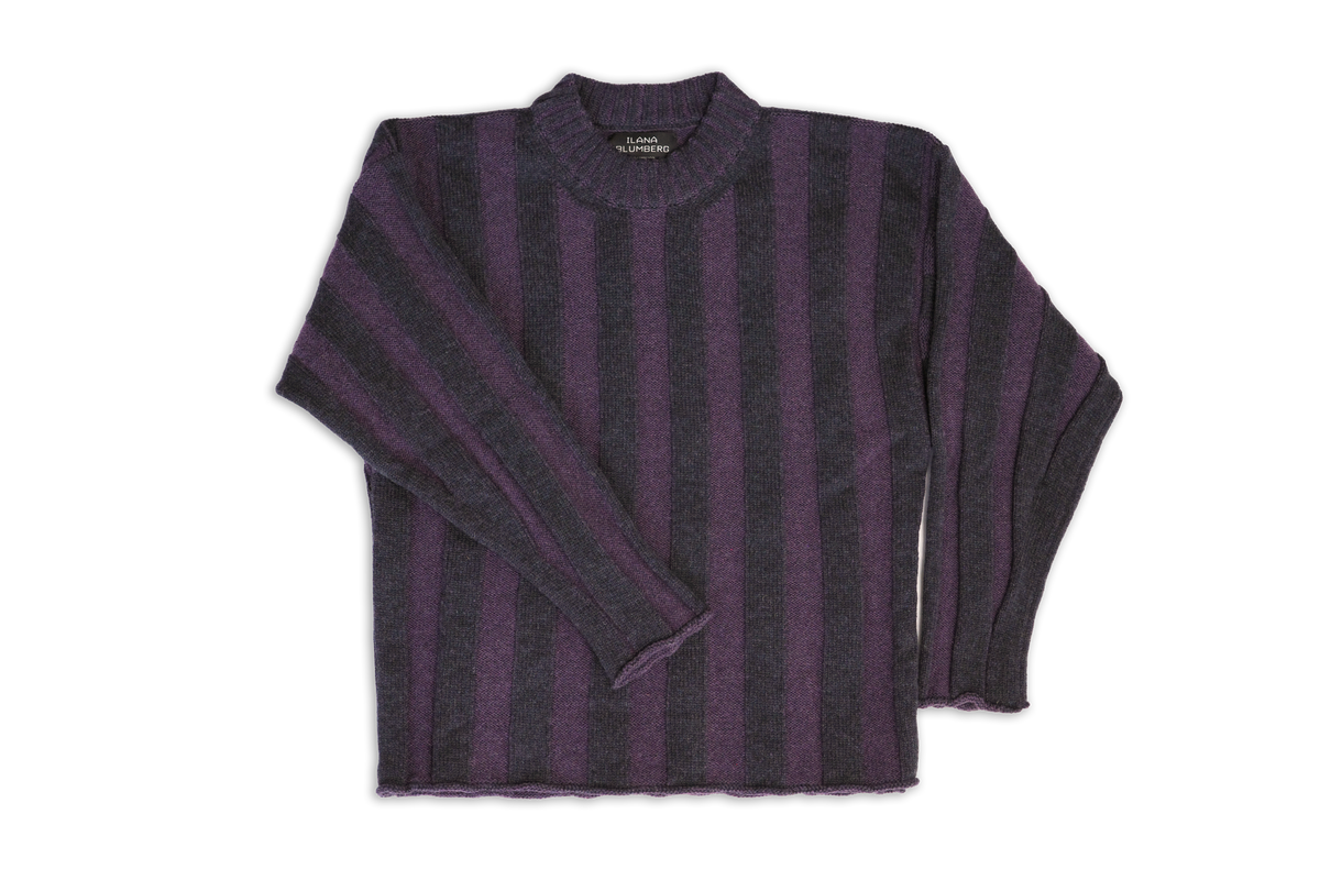 Plated Wide-Rib Sweater
