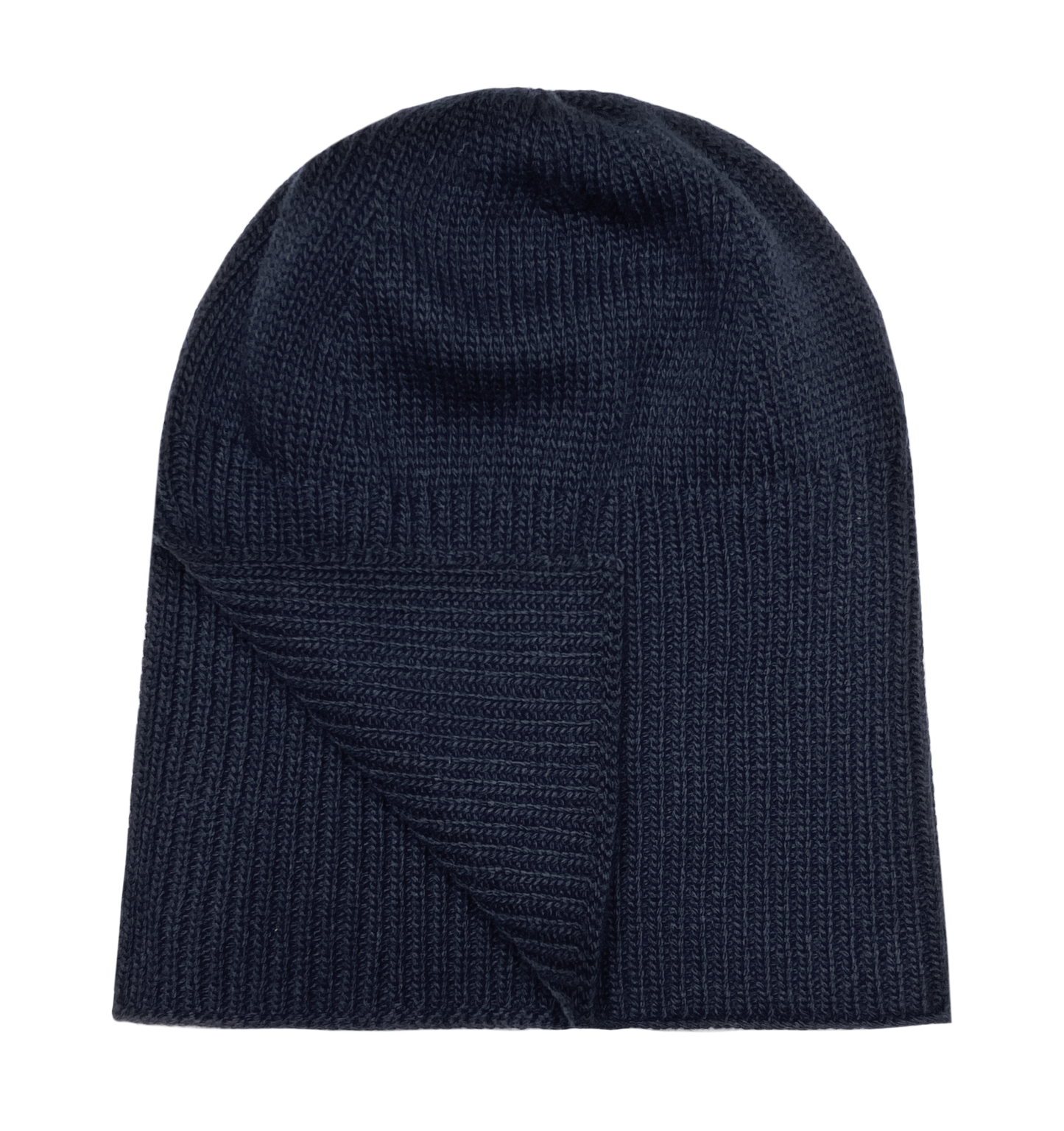 Flap hat in navy